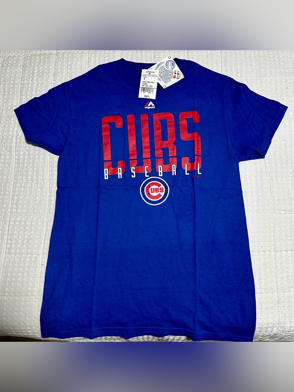 Majestic Chicago Cubs Unisex Crewneck Shirts (qty. 2)
